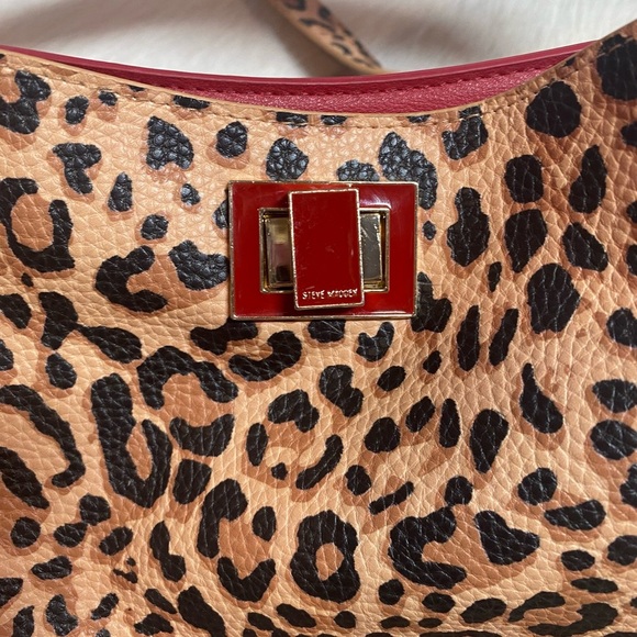 Steve Madden Leopard Print Handbag - Picture 10 of 14